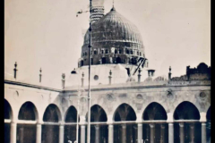 The green dome of Masjid-e-Nabawi. c.1920